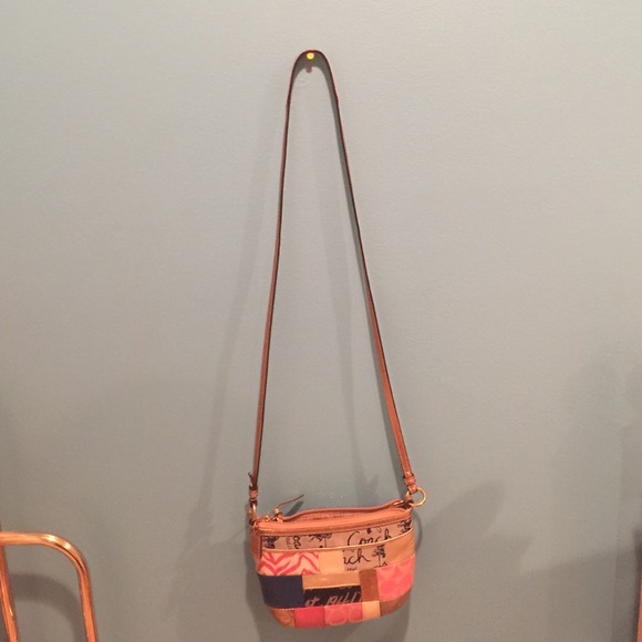 🚫SOLD🚫Coach Patchwork Cross Body bag