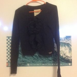 Frilly cardigan