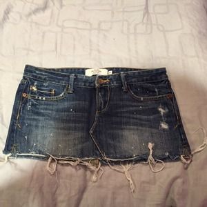 Abercrombie & Fitch jean skirt