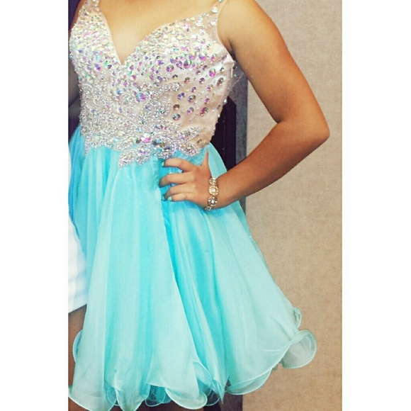 Rhinestone dress - Picture 3 of 3