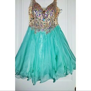 Rhinestone dress