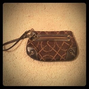 Brown Wristlet