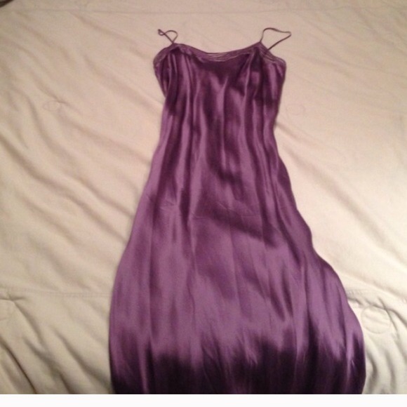 Silk long nightgown by Victoria's Secret