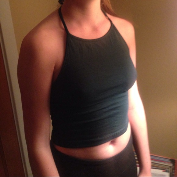 Green Sachi Halter Top