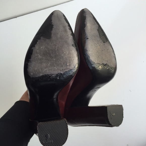 Alexander Wang leather ankle booties pumps Sz 8.5 - Picture 2 of 4
