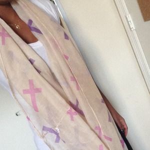 Cross Infinity Scarf