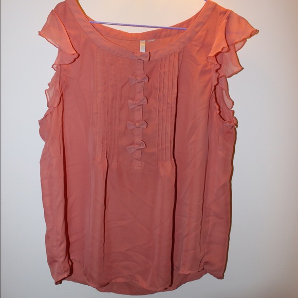 Fluttery Sleeved Top with Bows - Picture 1 of 2
