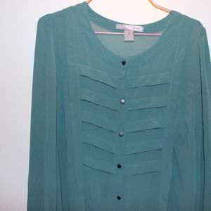 NEVER WORN Teal Shirt