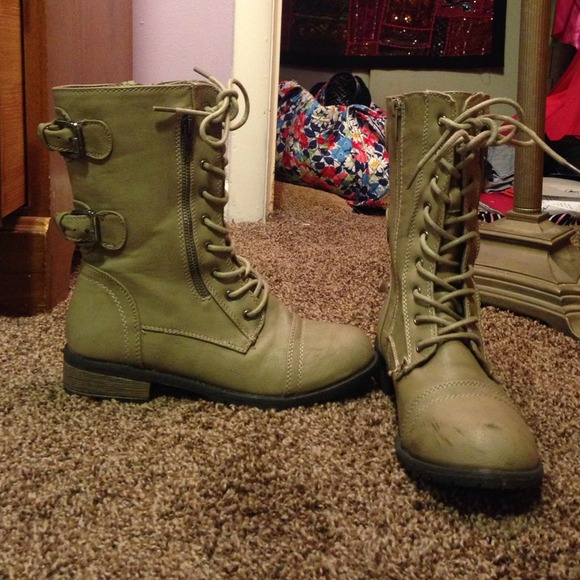 Combat boot - Hardly worn