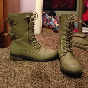 Combat boot - Hardly worn