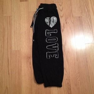 Black Capri sweats