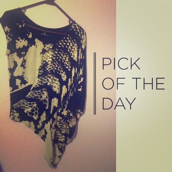 Express off the shoulder shirt