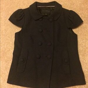 Navy blue BR short sleeve blazer!