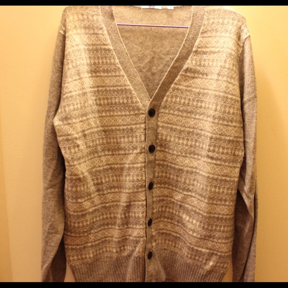 NEVER WORN Fair Isle Cardigan - Picture 1 of 2