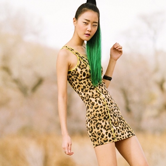T: NastyGal MinkPink Cheetah BodyCon