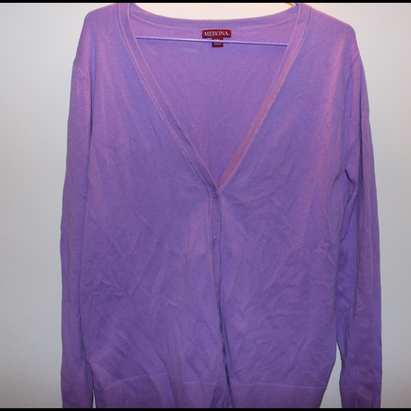 Purple Cardigan - Picture 1 of 2