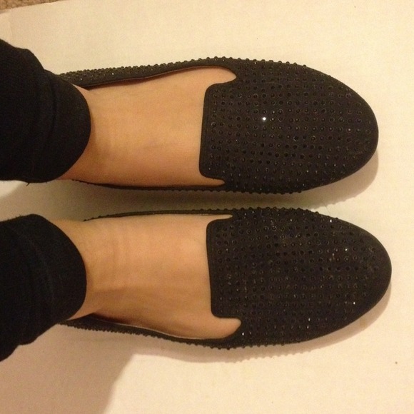 Black Studded shoes.