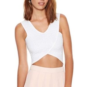 NWOT Nasty Gal Balancing Act Crop Top