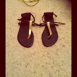 Black sandals