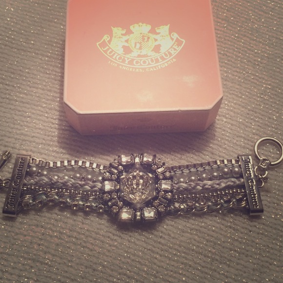 Juicy couture bracelet with diamonds!!!!!