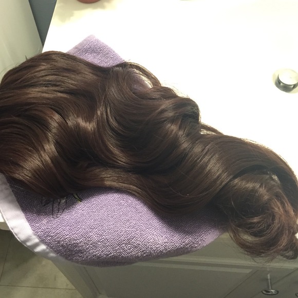 Clip in hair extensions