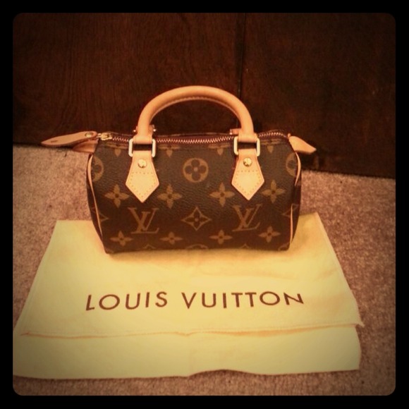 -auth.- Louis Vuitton Mini Sac Speedy Monogram