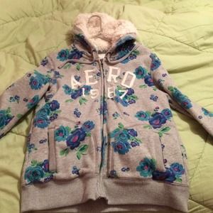 Fuzzy hoodie