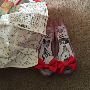 Melissa -Minnie Mouse flats