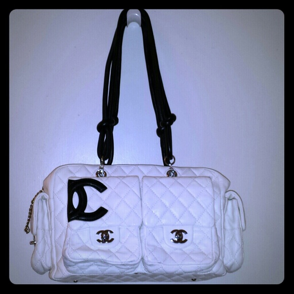 Black and white bag