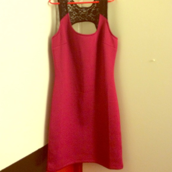 Forever 21 burgundy evening dress 💕