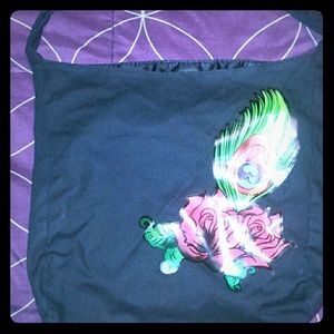 peacock rose hand bag. Sorry no trades