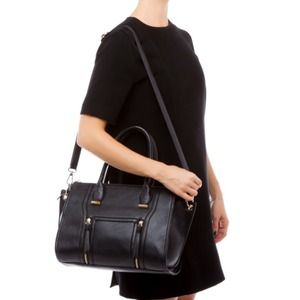Black handbag