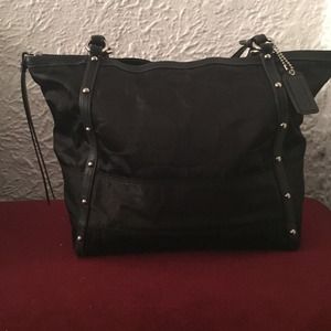 Coach signature large tote purse Coach signature large tote purse