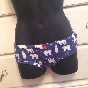 Aerie polar bear panty