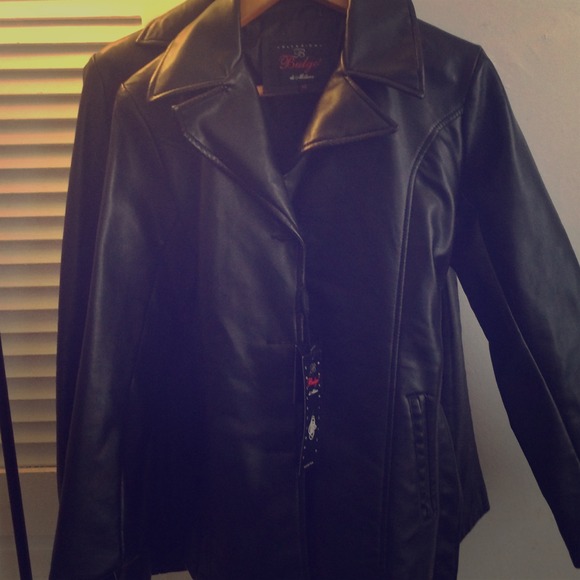 Bulgo di Milano leather jacket