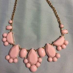 Pastel pink kate spade day tripper necklace!