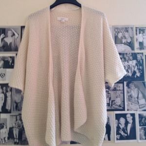 Knit kimono