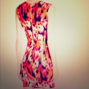 Haute Hippie floral ikat print jersey dress