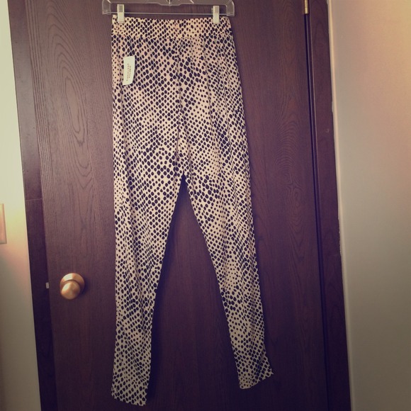 Forever 21 Spotted Harem Pants