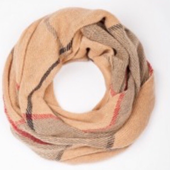 Beige Burberry Inspired Scarf