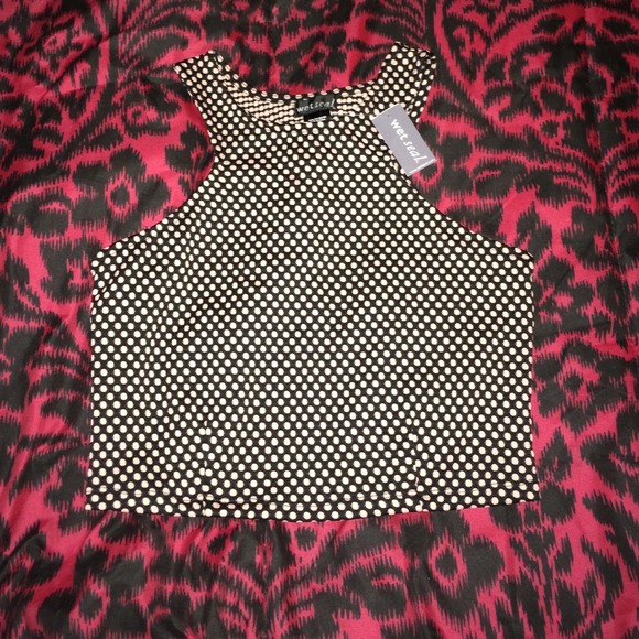 Polka dot crop top - Picture 1 of 3