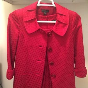 Beautiful red two-piece dress set!