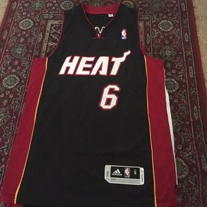 LeBron James heat jersey