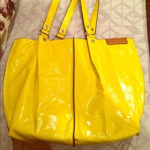 Yellow Vegan Purse