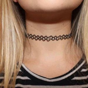 American Apparel black 90's choker
