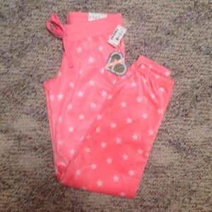 NWT Live Love Dream Fleece Pajama Pants XS