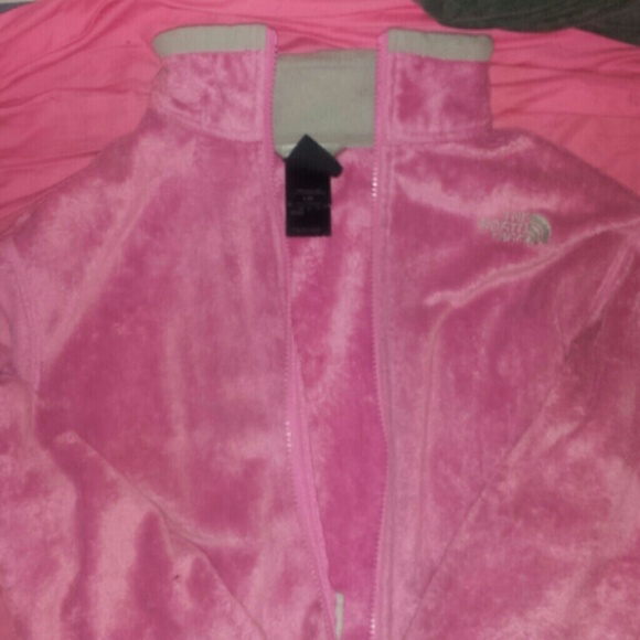 GIRLS Light Pink North Face Jacket
