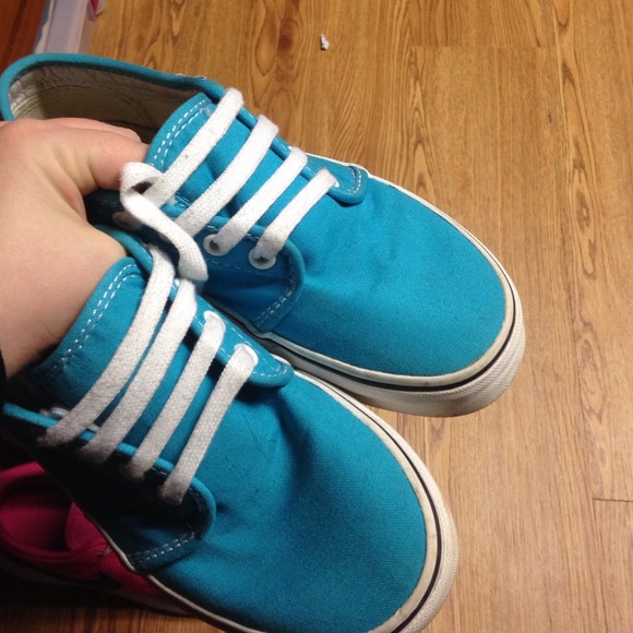 Turquoise Vans - Picture 2 of 4