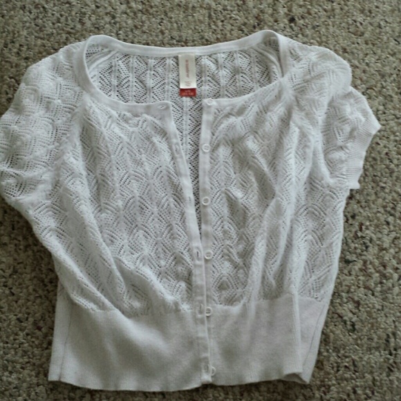 Lace White Coverup - Picture 1 of 2