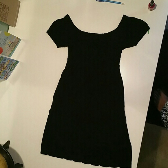 Pretty Black Long Shirt - Picture 1 of 2